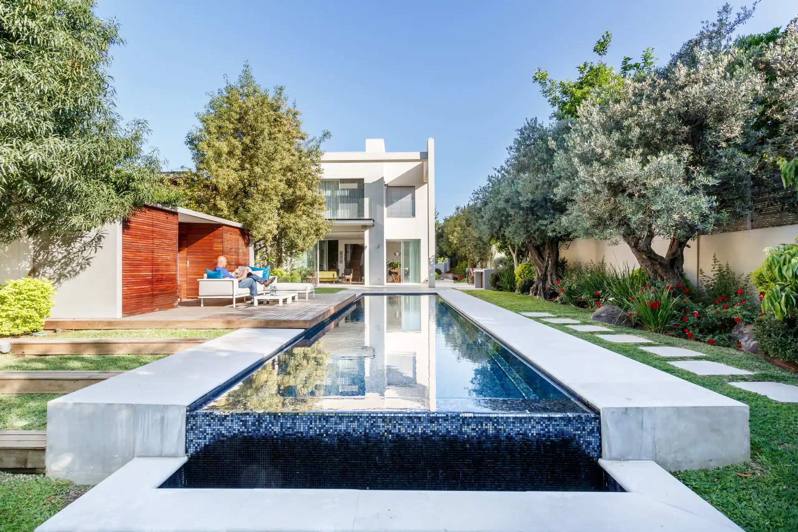 בית מודרני בתל ברוך ת"א - פרויקט של סרג' בן דוד אדריכלים