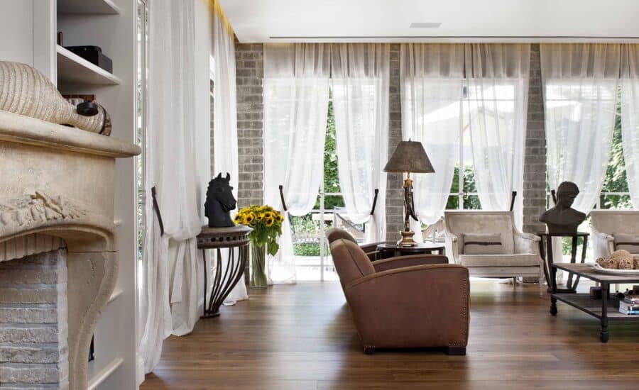 עיצוב פנים בסגנון כפרי מודרני - אדריכל סרג' בן דוד