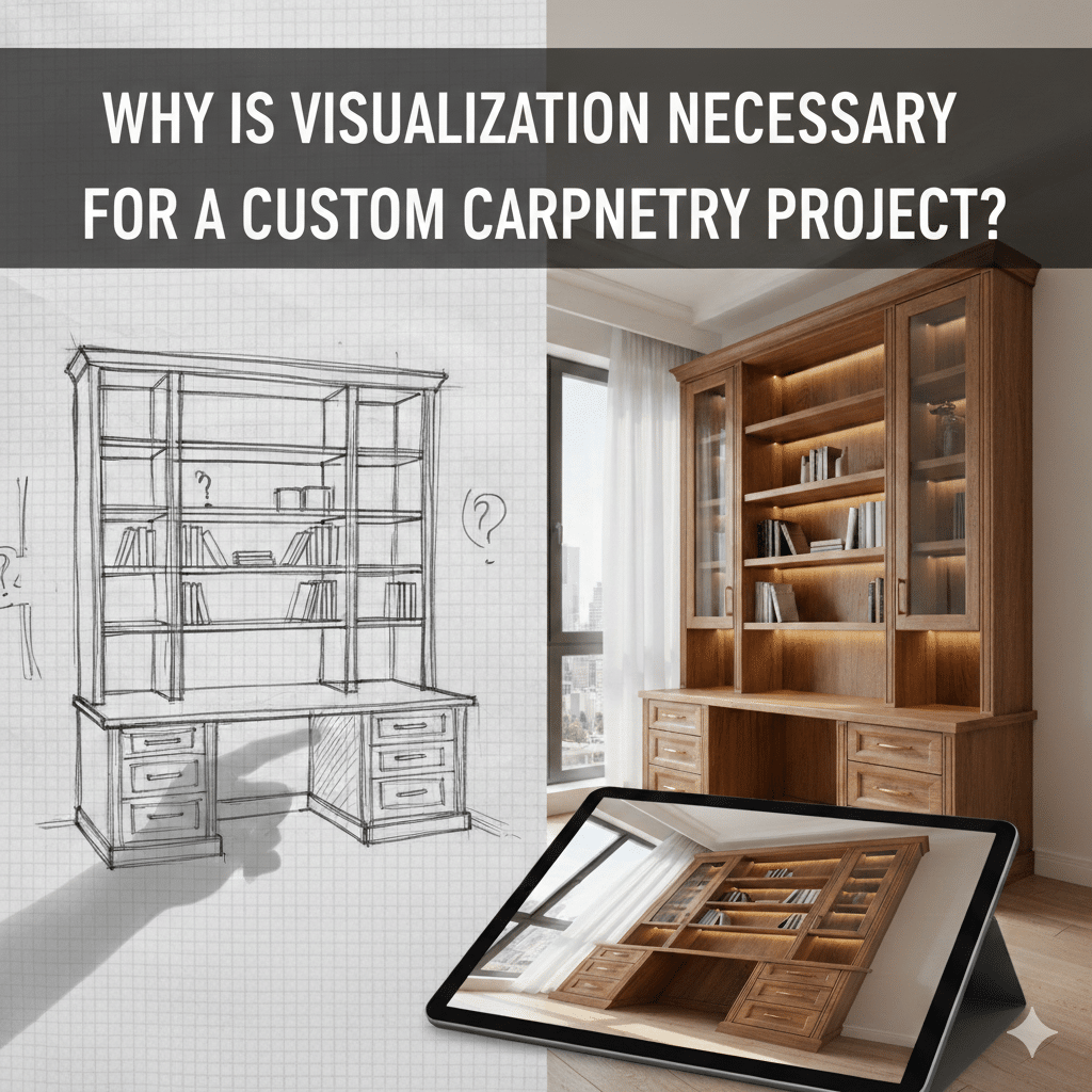 למה צריך הדמיה בפרויקט נגרות בהתאמה אישית - מאמר של סרג' בן דוד