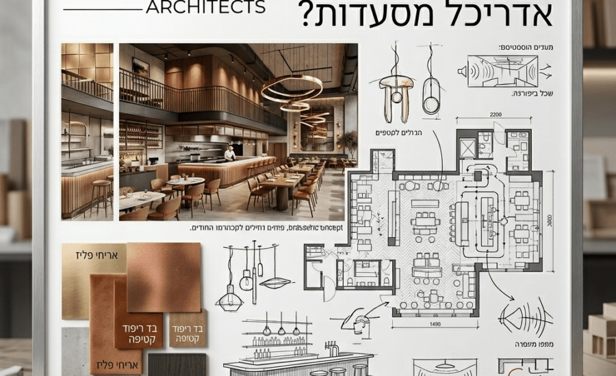 אדריכל מסעדות - משרד אדריכלות סרג' בן דוד
